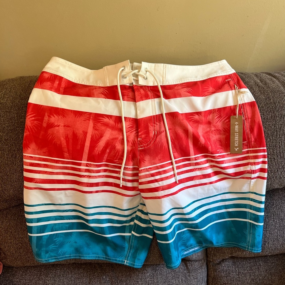 American Eagle Boardshort Swimming Trunks L